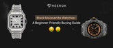 Black moissanite watches beginner friendly buying guide main banner