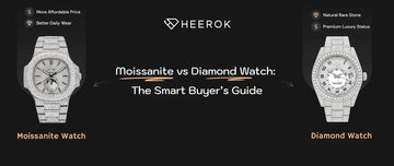 Moissanite vs diamond watch comparison main banner for smart buyers